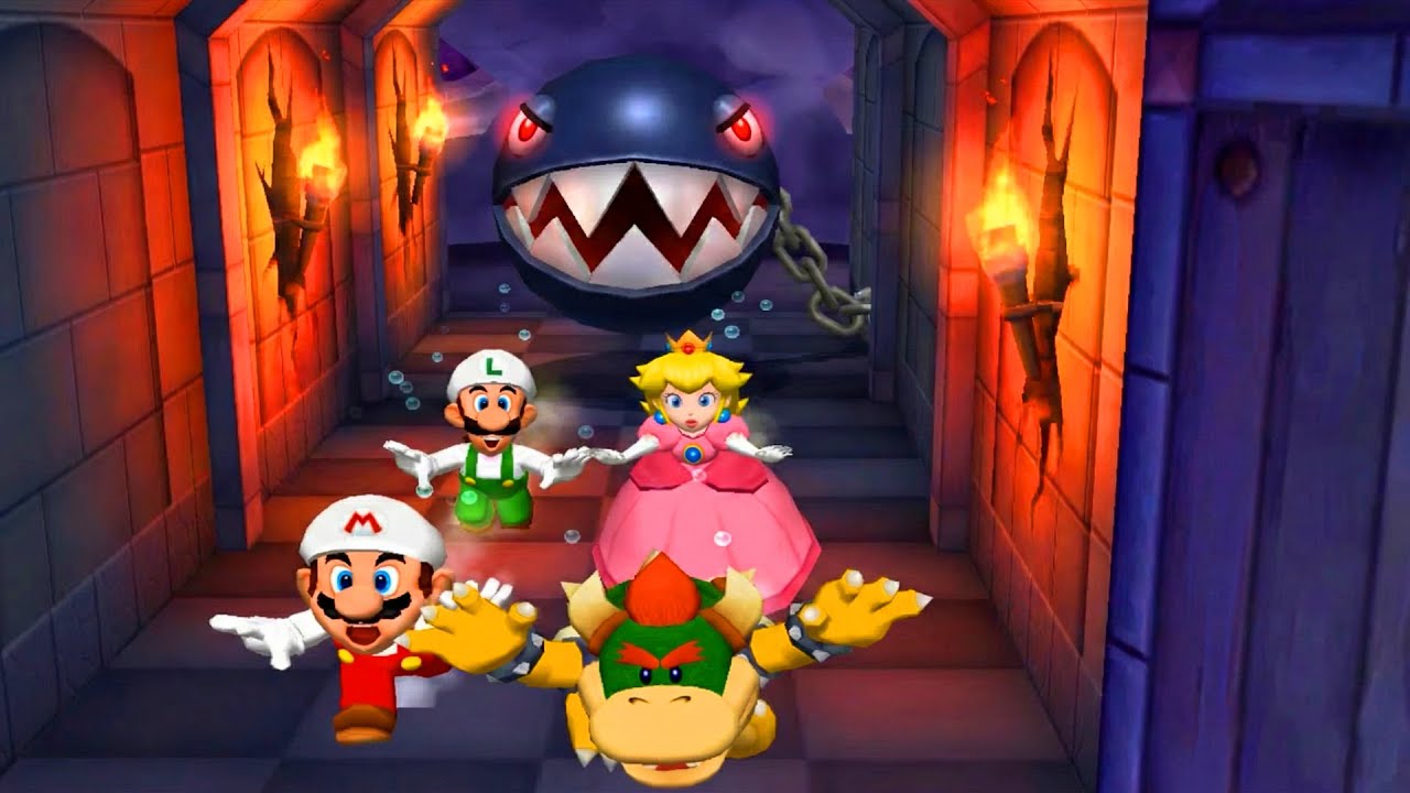 Mario Party 5 Ultimate Minigames Showdown   Mario Vs Peach Vs Luigi Vs Koopa Kid
