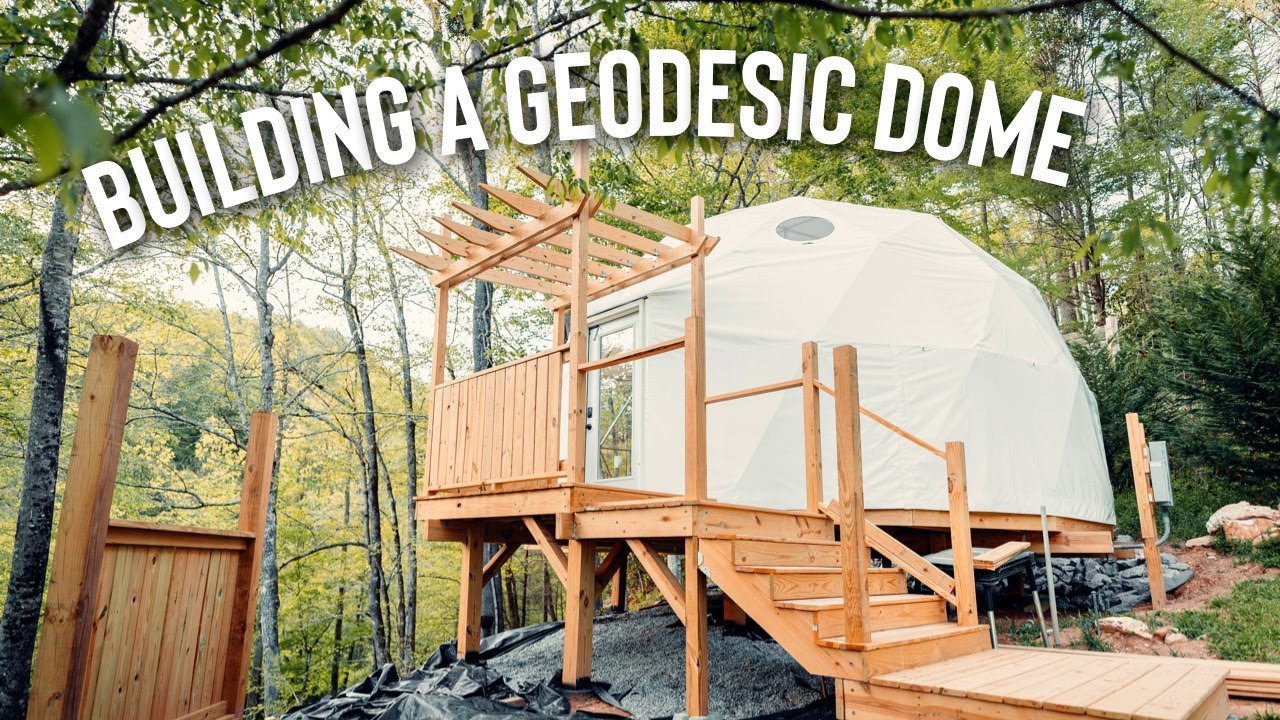 Building A Geodesic Dome! | Luxury Glamping Dome