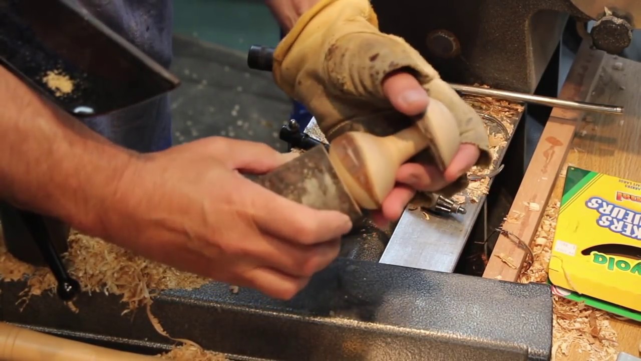Tournage sur Bois - Boite Champignon en bois