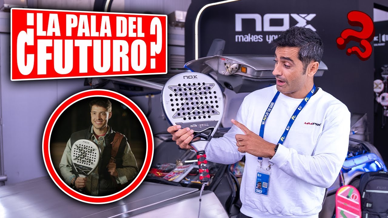 AGUSTIN TAPIA presenta NUEVA PALA: NOX AT10 18K 2024 | Mejora tu Padel