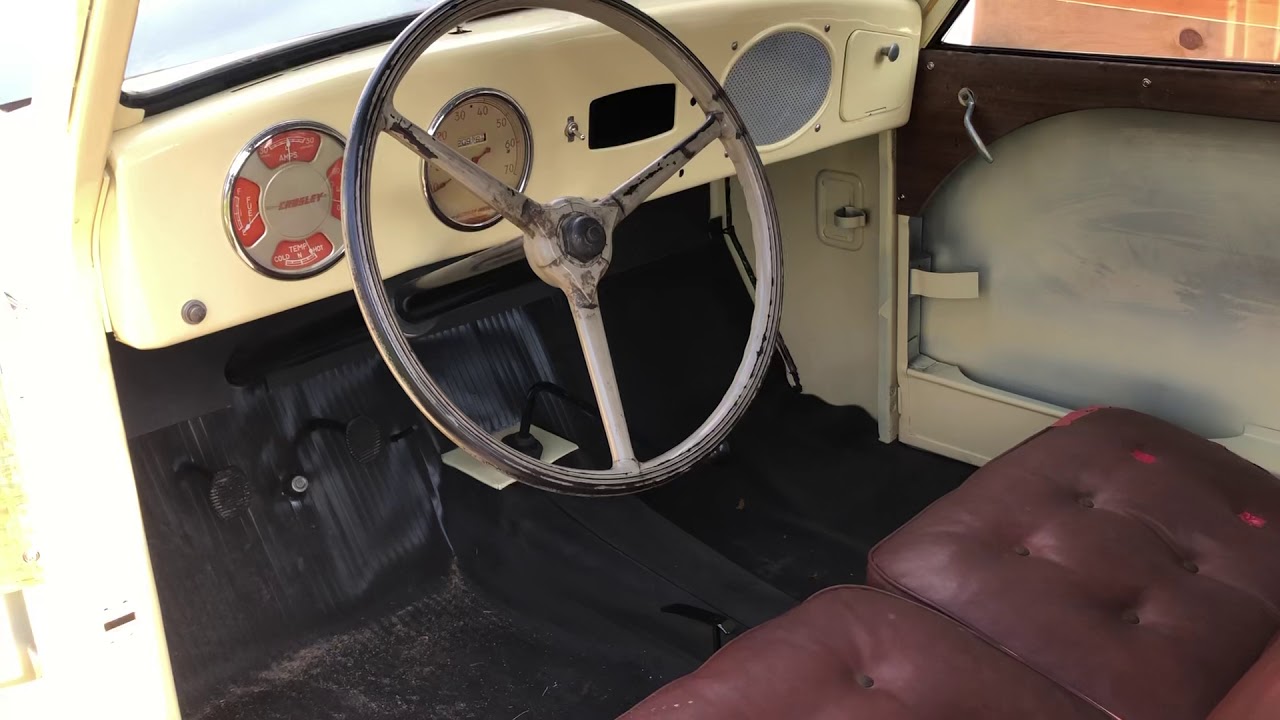 1948 Crosley CoBra wagon tour, start & drive