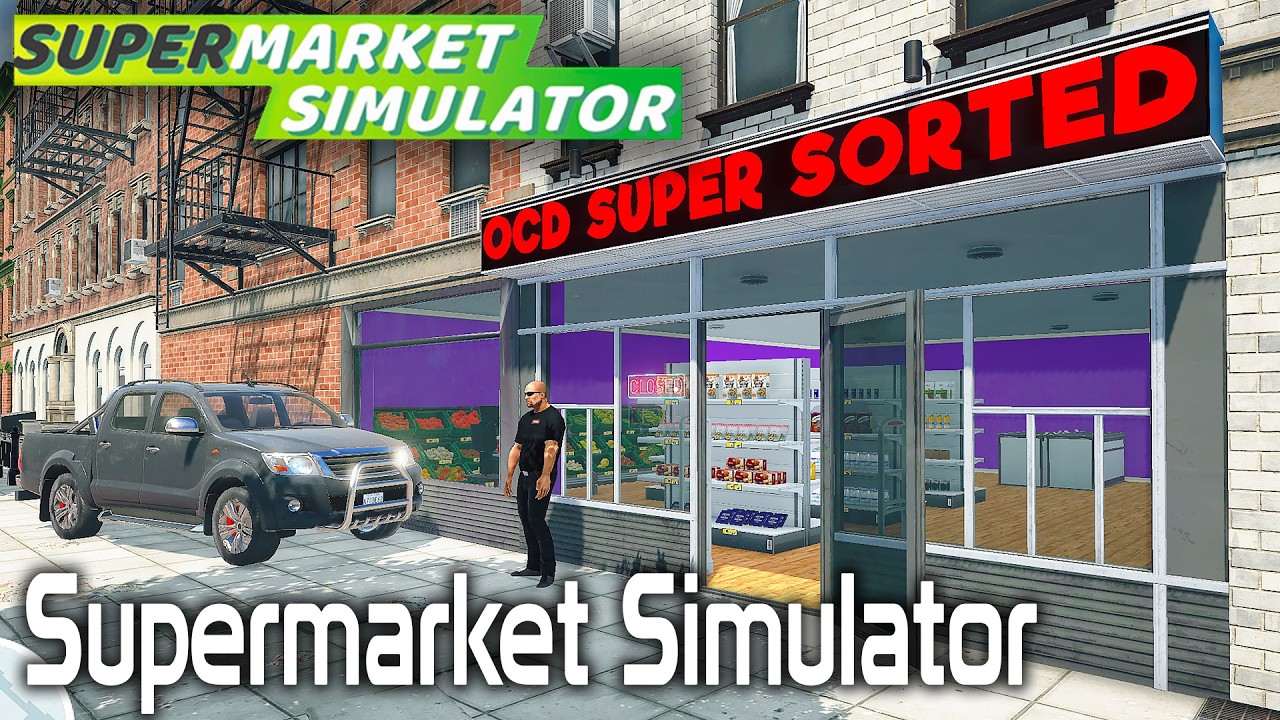 Supermarket Simulator | New Beginning | Longplay Walkthrough No Commentary | [PC]
