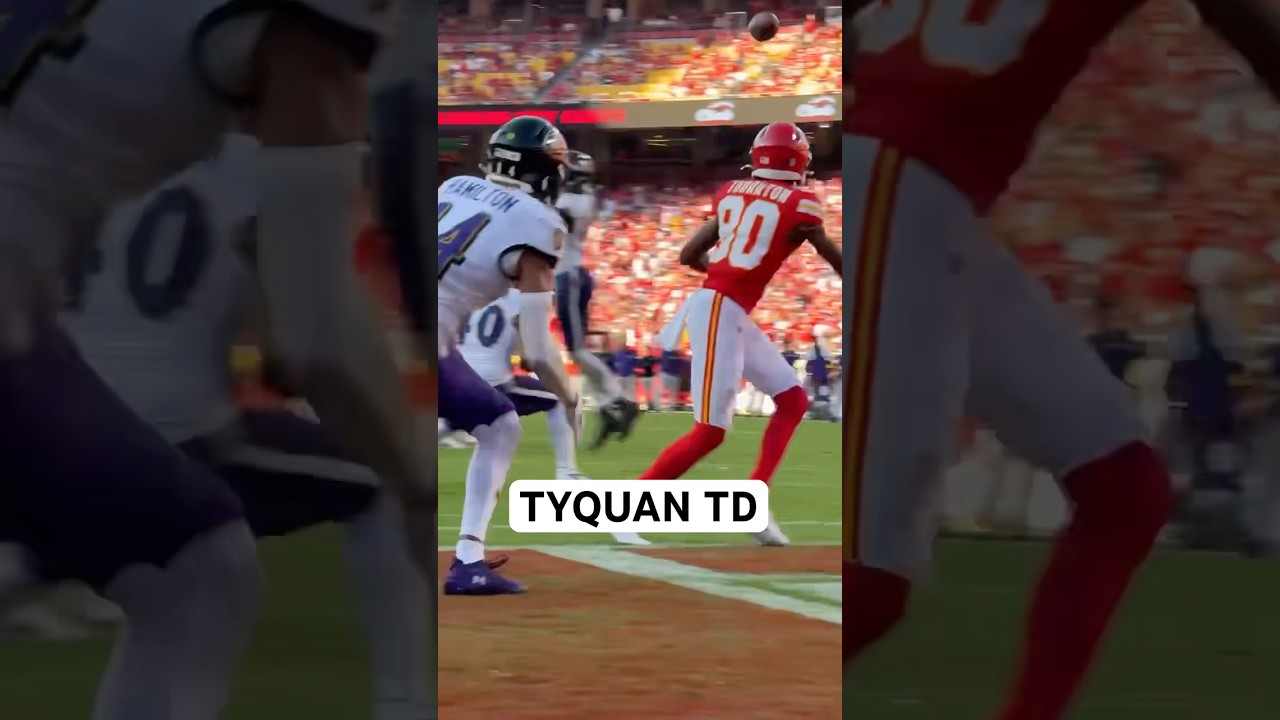 Tyquan&rsquo;s second home is the end zone 🏡