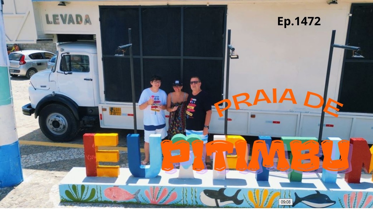 O mar é a energia que sempre me acalma: Praia Central da Pitimbu - Pb - Episódio # 1472
