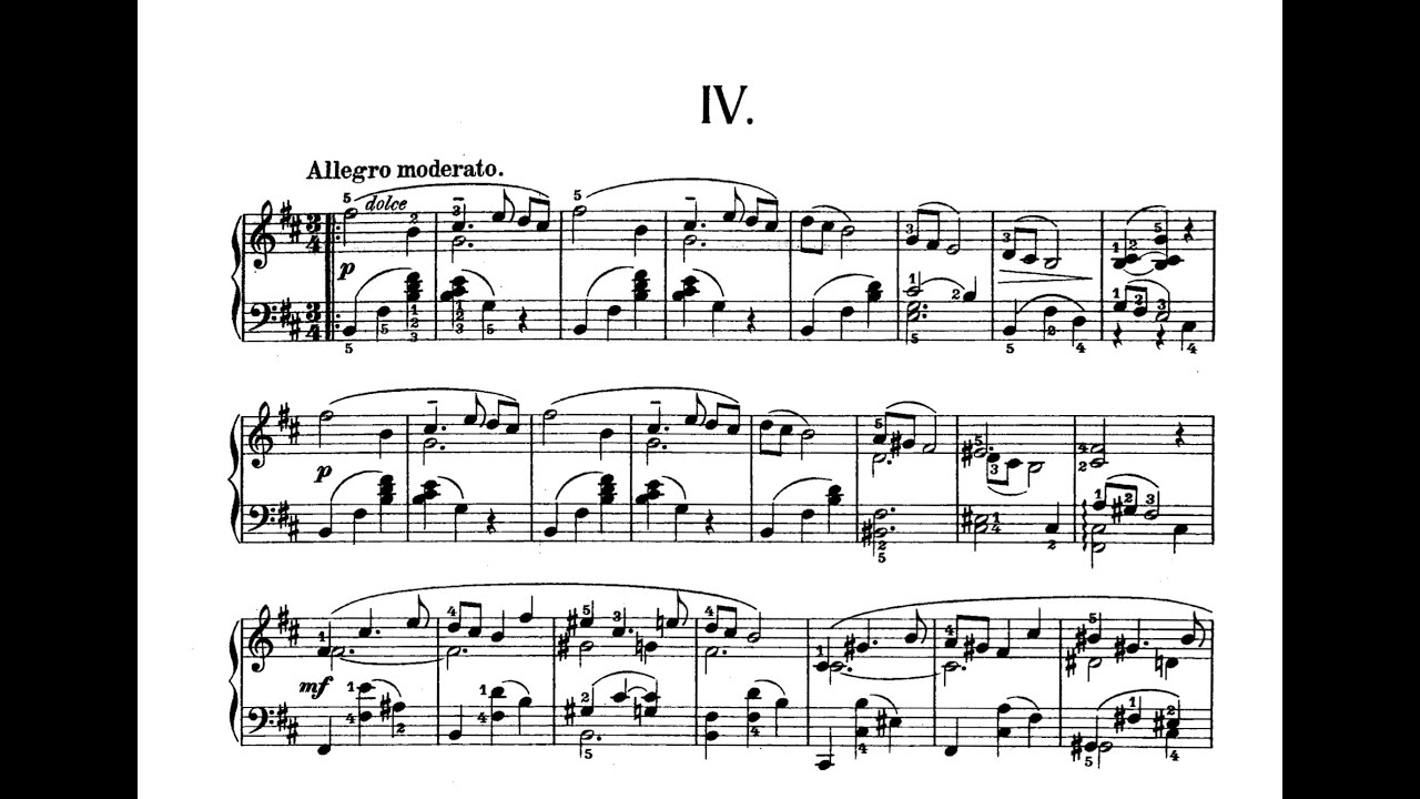 Bortkiewicz - Im 3/4 Takt, Op. 48, No. 4 in B minor