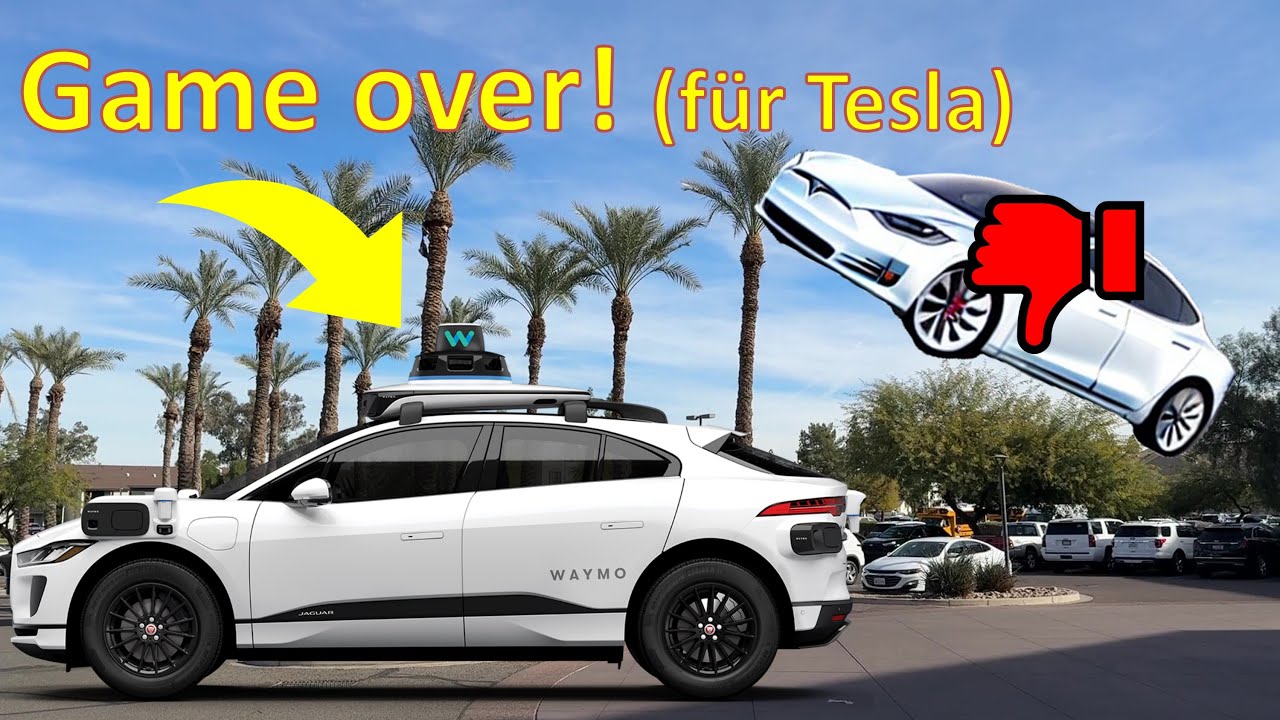 Drei Tage im Robo-Taxi: Das ändert alles! #Waymo #selfdrivecars #selbstfahrendeautos #teslafsd