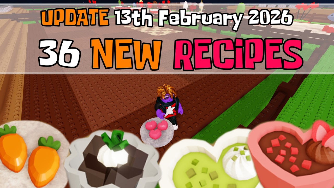 [ОБНОВЛЕНО 13 февраля 2026 г.] Как приготовить 36 НОВЫХ рецептов CRAFT FOOD ROBLOX [От А до Я, вр...