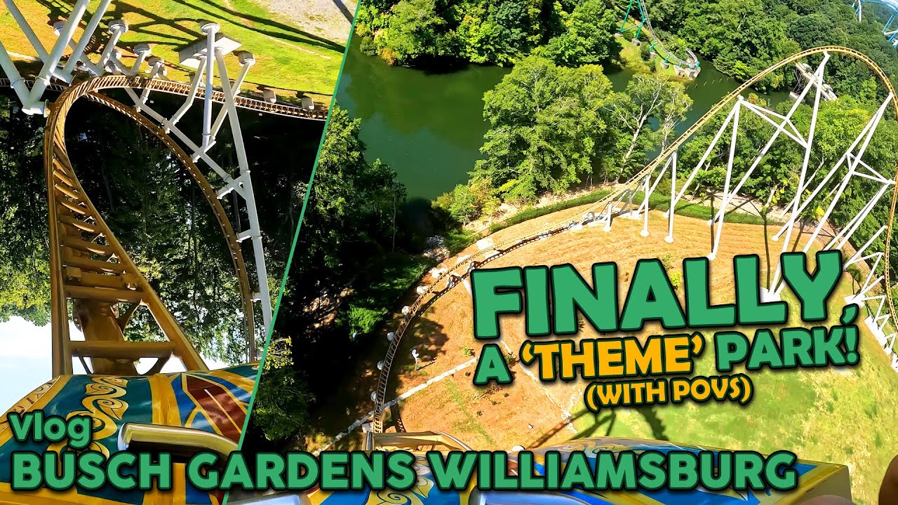 Busch Gardens Williamsburg Vlog | USA Trip 2022 | Ep73 | Day 9