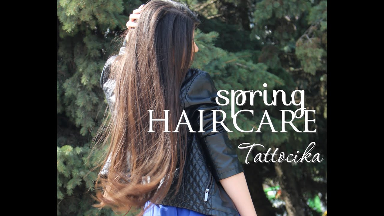 Мой Весенний Уход за Волосами 2015 ✩ Укрепление и Рост Волос #Tattocika