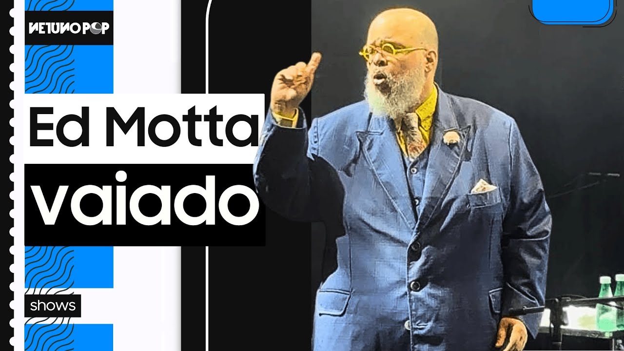 Ed Motta é vaiado após xingar e demitir funcionário durante show | Cantor se pronuncia