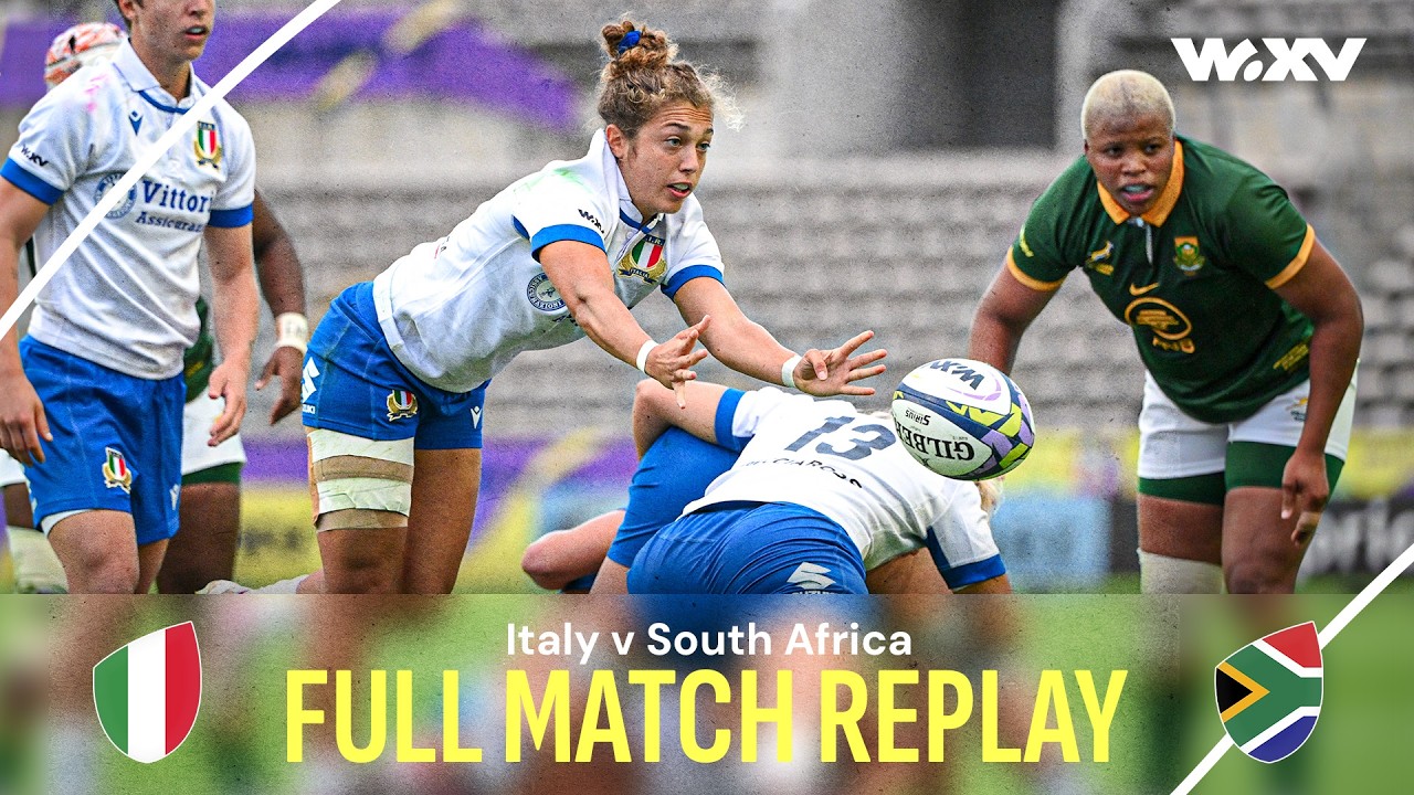 Italian Masterclass | Italy v South Africa | WXV 2 2023 - Full Match Replay