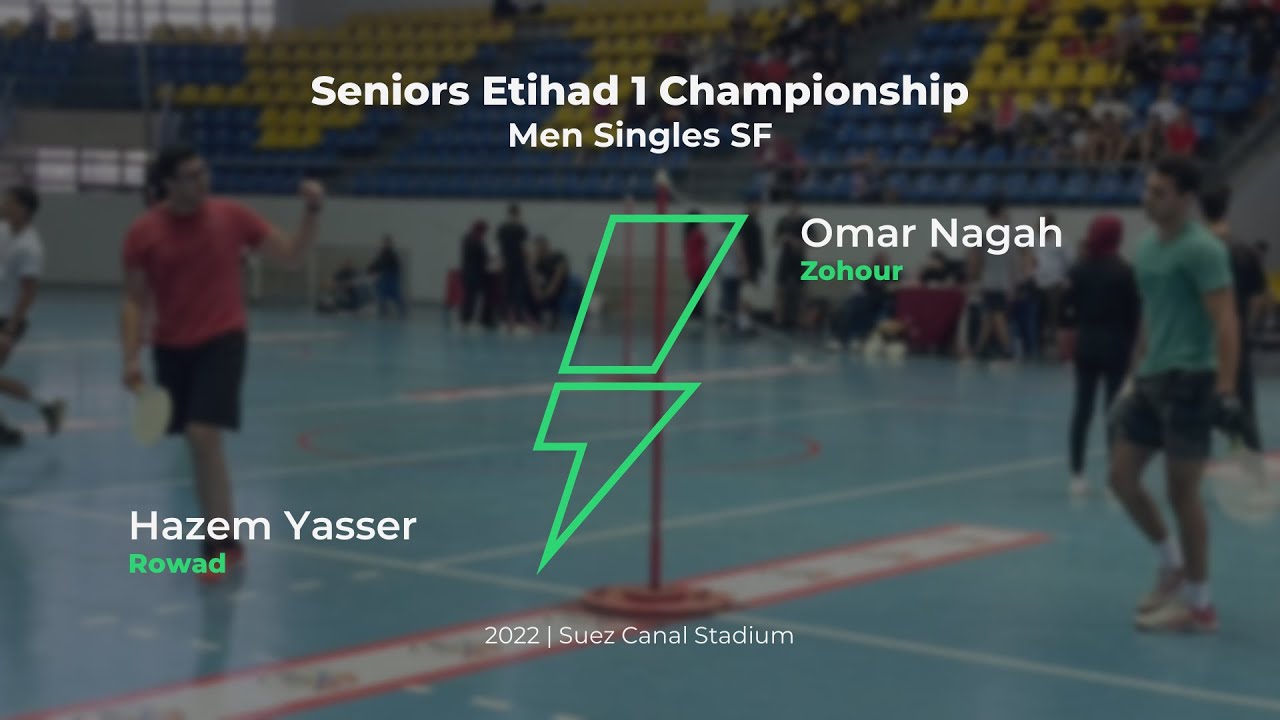Speedball | Hazem Yasser vs Omar Nagah | Full Match | 2022 Etihad 1 Seniors SF