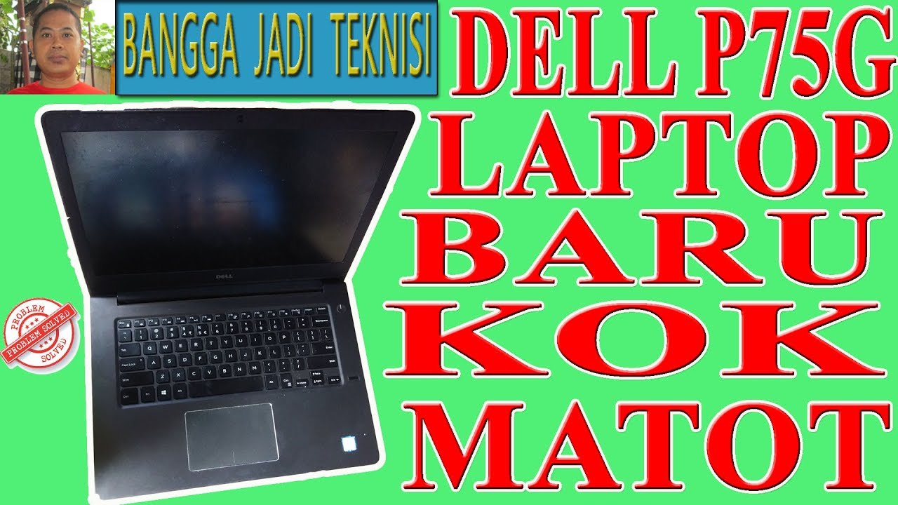 Dell Vostro P75G Mati Total / Repair Laptop BKD40 LA-D821P Dead