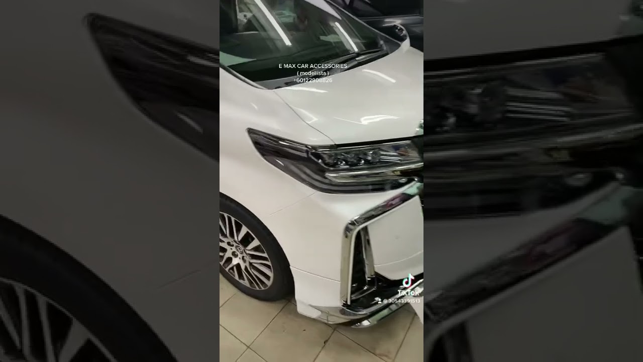 Toyota Alphard 2015 convert 2018 facelift