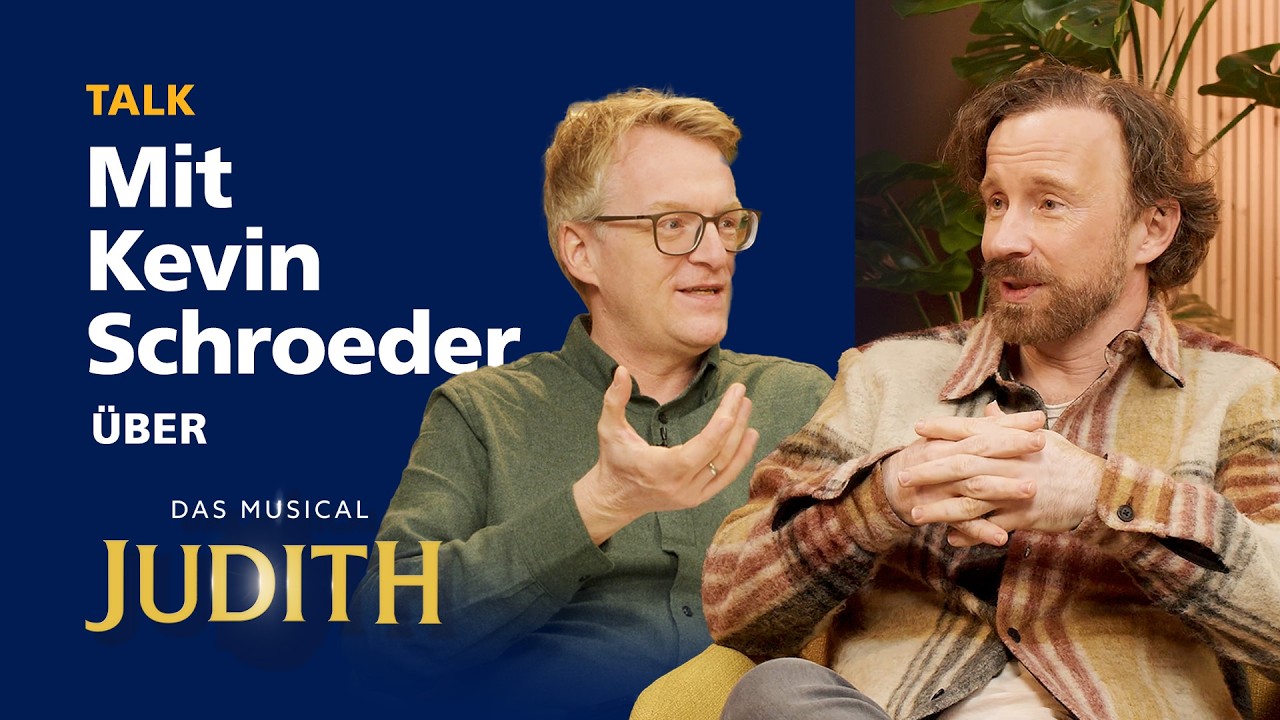 Talk mit Kevin Schroeder zum Musical „JUDITH und das Wunder der Schöpfung