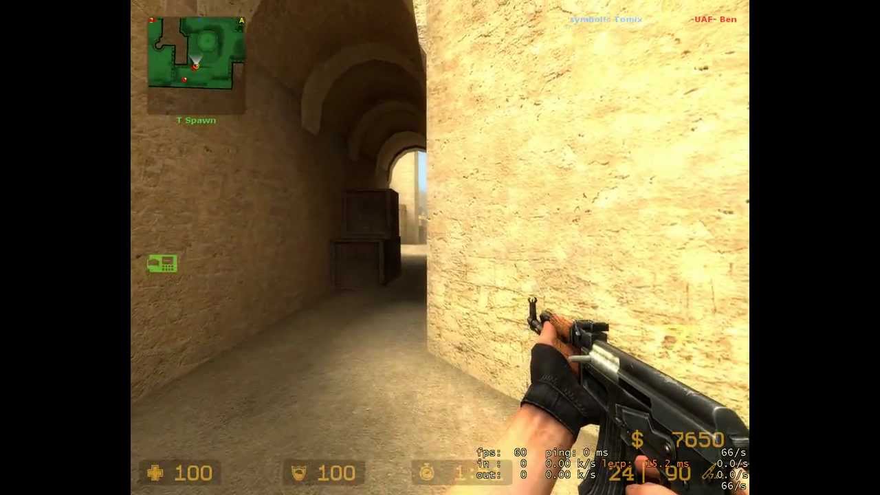 CSS AK vs AWP HS DD2 Through Double Doors.avi