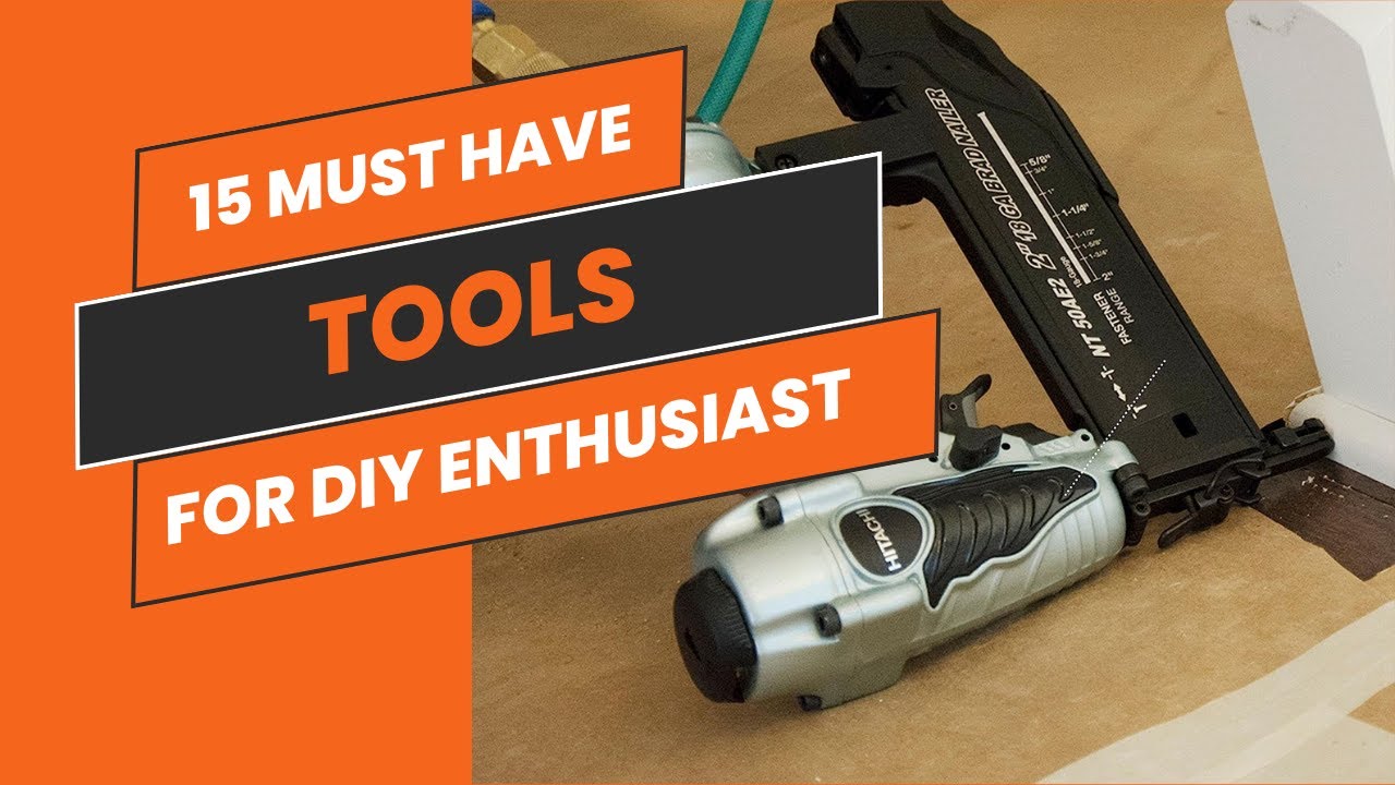 Top 15 Must Have Tools Every DIY Enthusiast Needs! Upgrade Your Toolbox