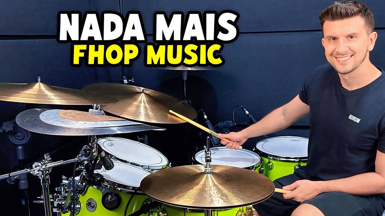 Nada Mais - Fhop Music (Drum Cover + Aula de Bateria)