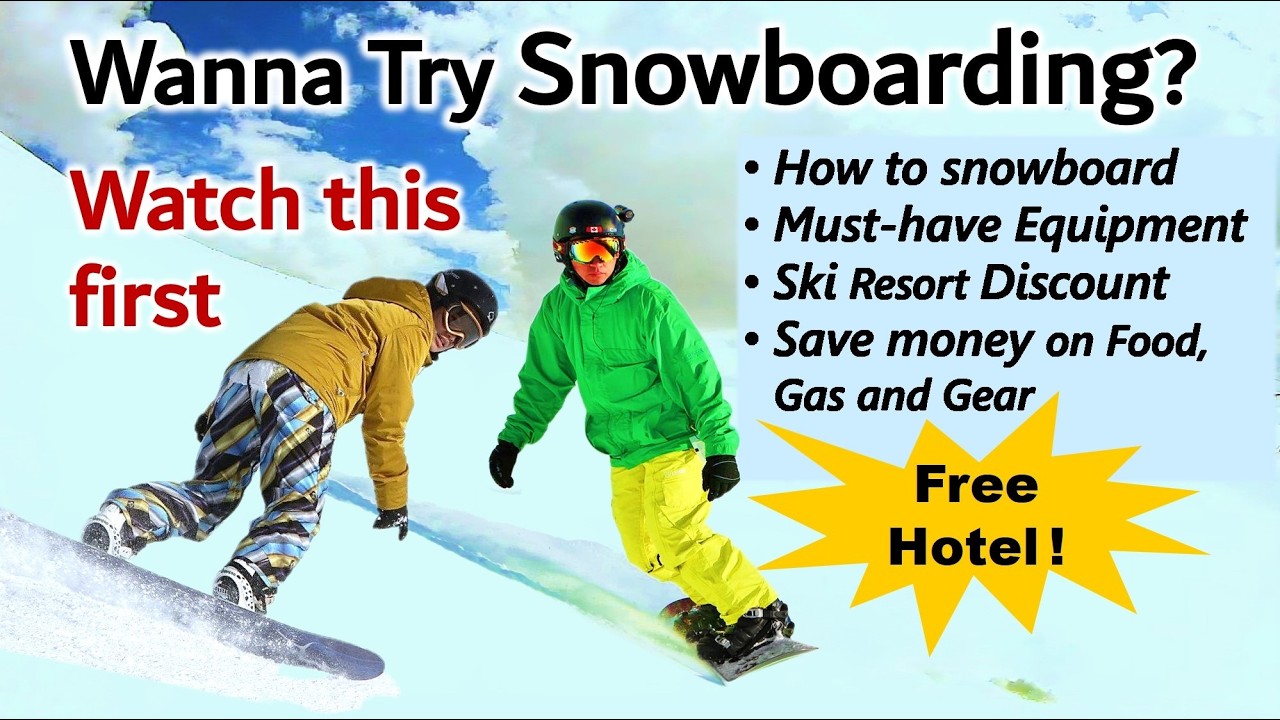 Ep.104:  First Time Snowboarding - What You Need to Know