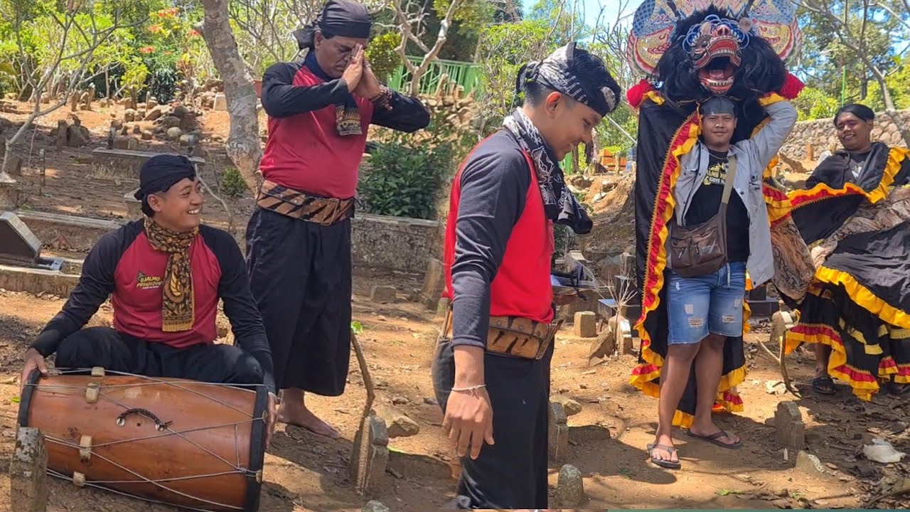 Sowan Punden Kali Ini Beda❗Harus Membawa Barong 2 Kepang 1 Dan Kendang 1 Dan Harus Di Caplokan 3x😳
