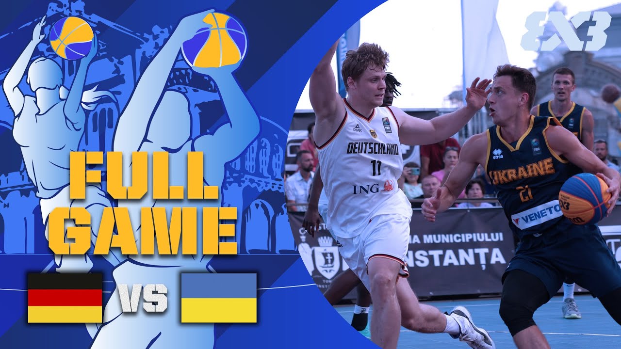 Germany 🇩🇪 vs Ukraine 🇺🇦 | Men | Full Game | FIBA 3x3 Europe Cup Qualifier 2023