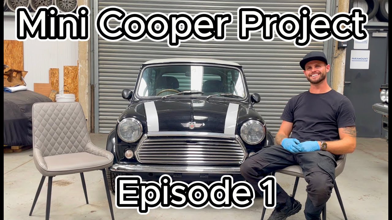 Classic Mini Cooper Project | Episode 1 | Unveiling our latest project. How much rust is there...