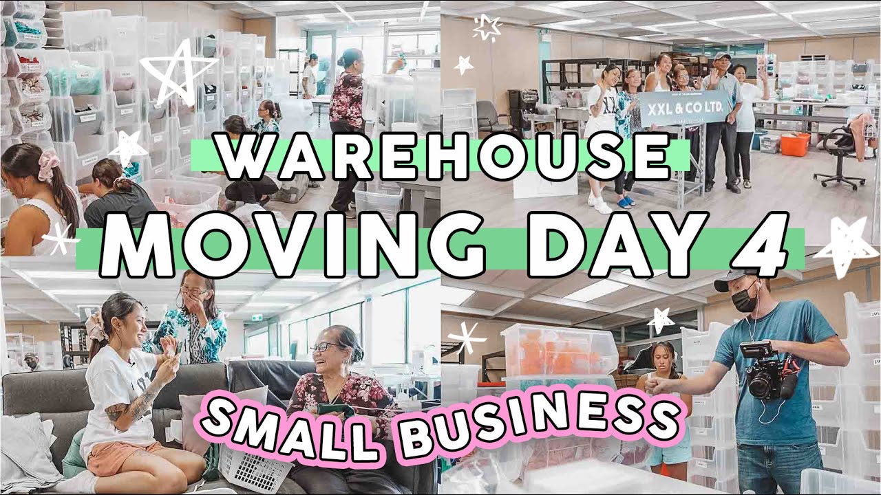 STUDIO VLOG #25 📦 DAY 4 → THE LAST MOVING DAY | Moved My Small Business To A 2700 Sq Ft Warehouse!
