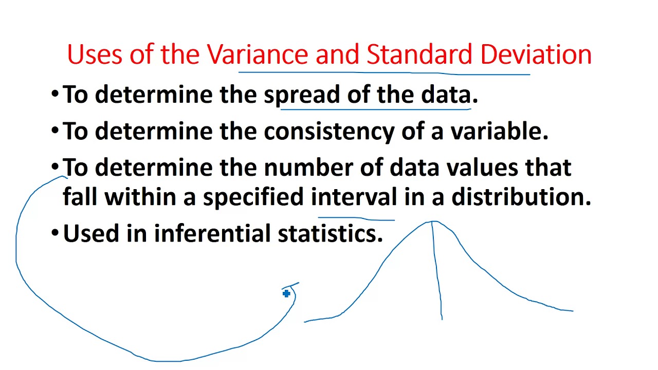 Statistics: Measures of Variation:  Variance, Standard Deviation Part 1 of 4, in Urdu Hindi Saima