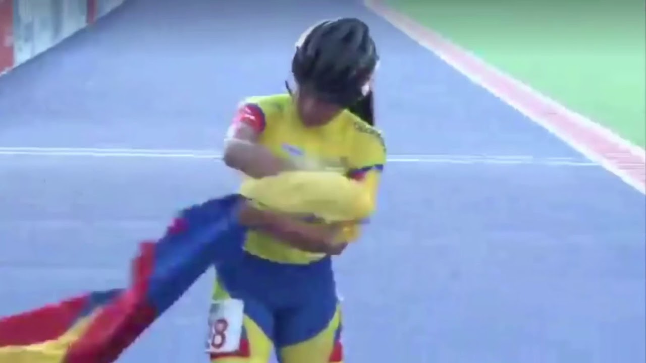 Gabriela Rueda-Campeona Mundial 1000 Mtrs Pista-Mundial Holanda-Selección Colombia Juvenil -2018