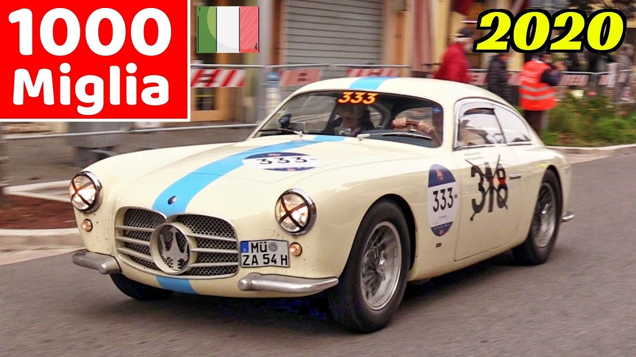 1000 Miglia 2020 Highlights - Day 2, Gambettola (FC) - Alfa 6C 1750 Zagato, Mercedes 300 SL & More!