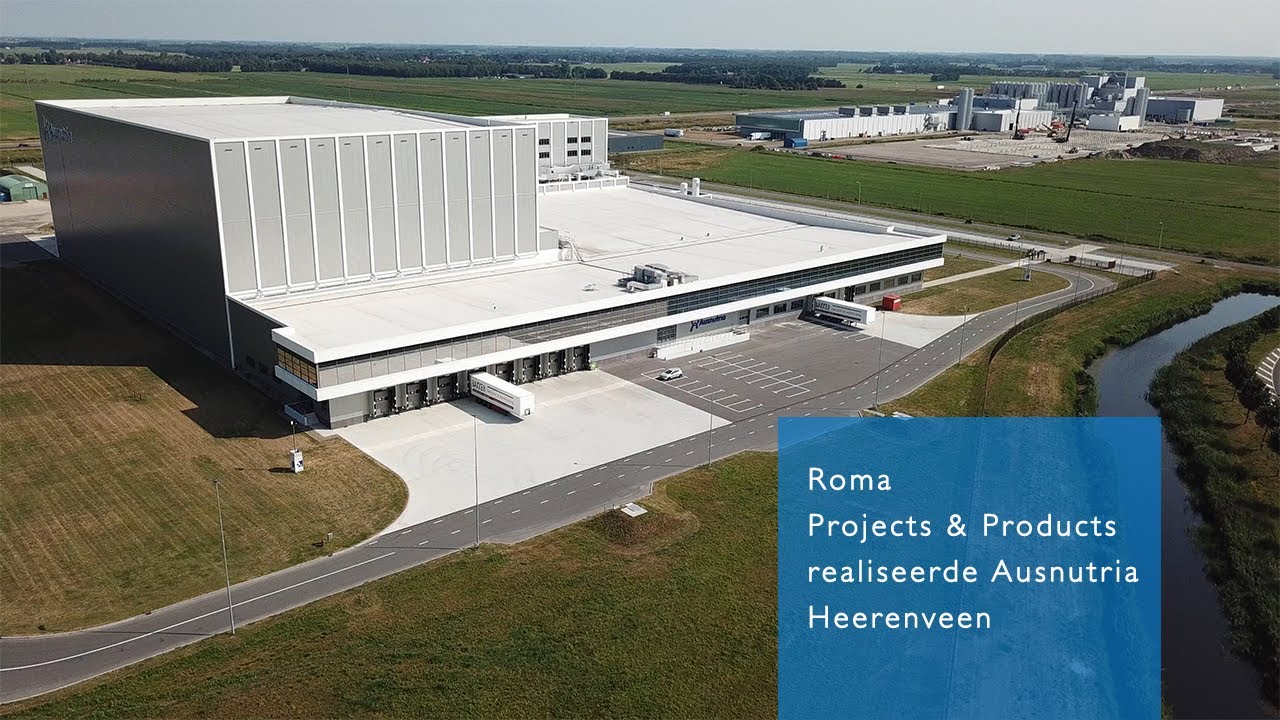 Ausnutria Heerenveen nieuwbouw melkpoeder fabriek