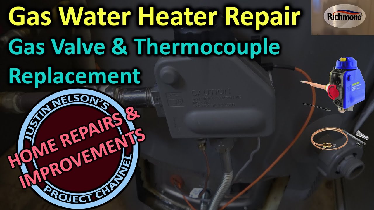 Water Heater Gas Valve & Thermocouple Replacement (Richmond / Rheem / Others) #waterheater #DIY