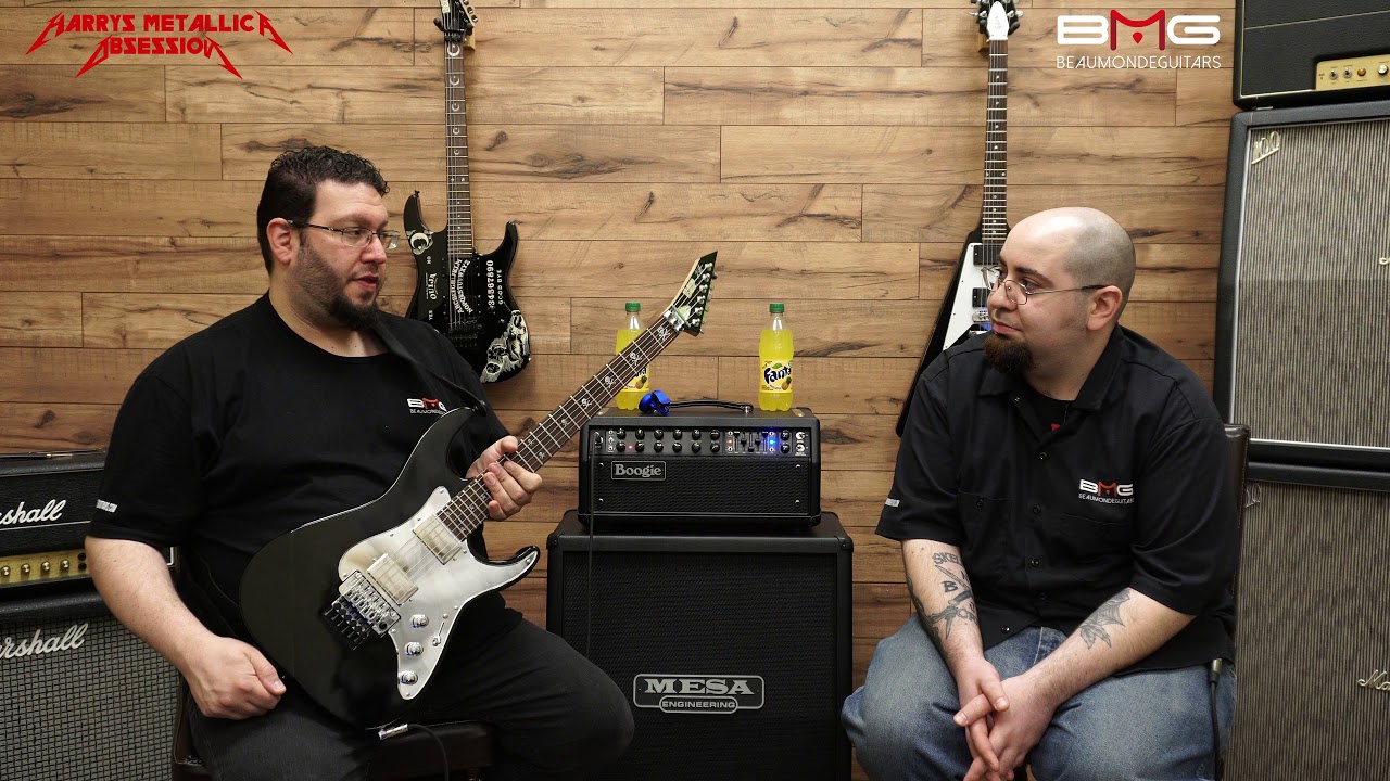 Harry Hammettizes His ESP Kirk Hammett KH-2 Guitar