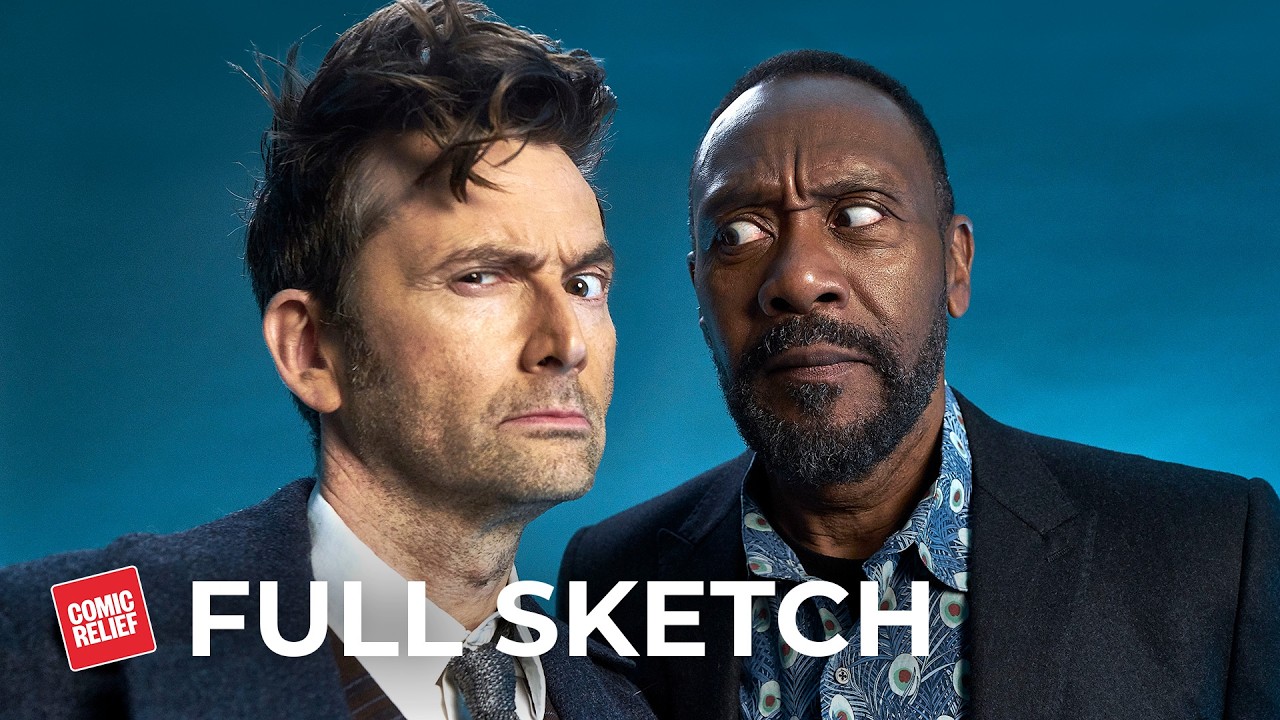 Lenny Henry Regenerates Into David Tennant! | Red Nose Day 2023