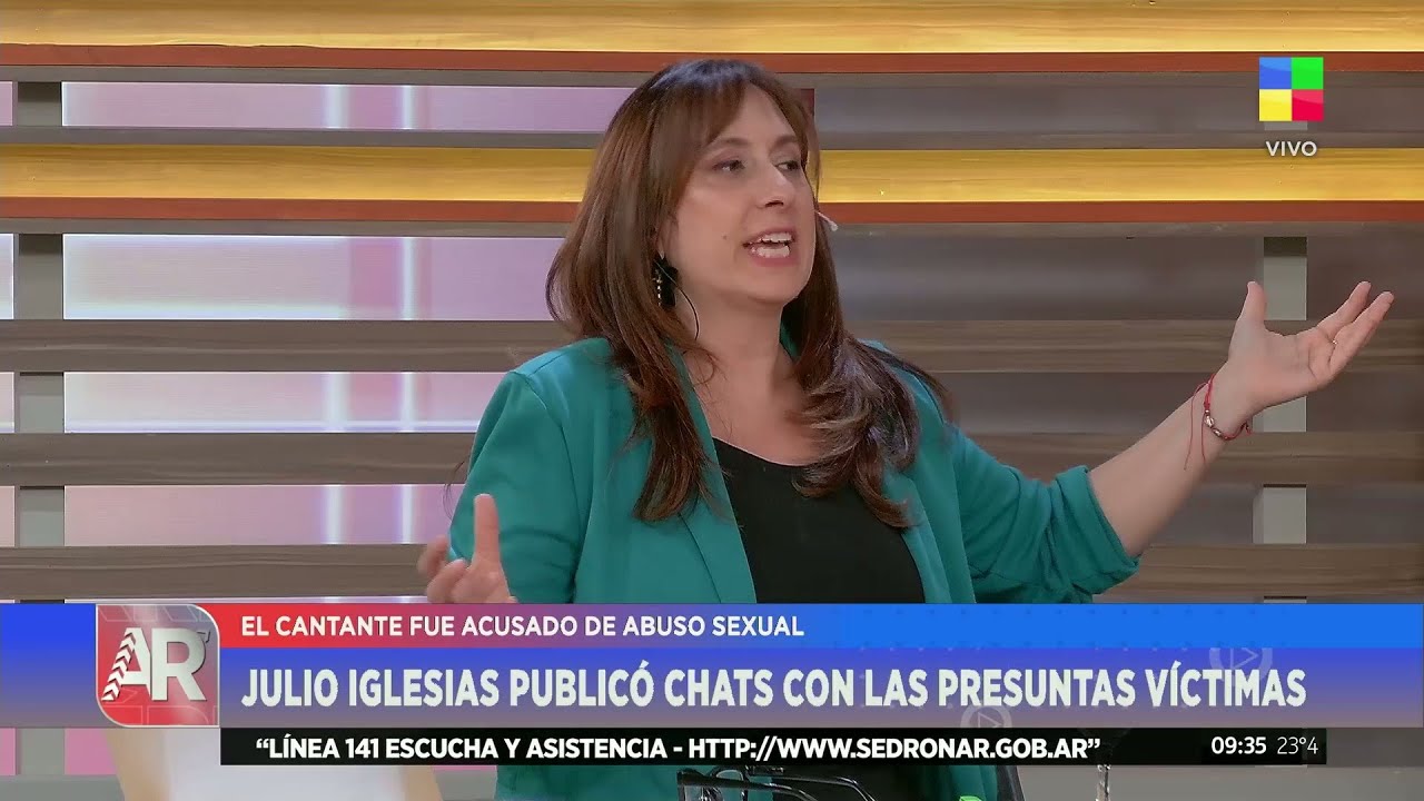🔴 JULIO IGLESIAS publica chats para DEFENDERSE de las DENUNCIAS