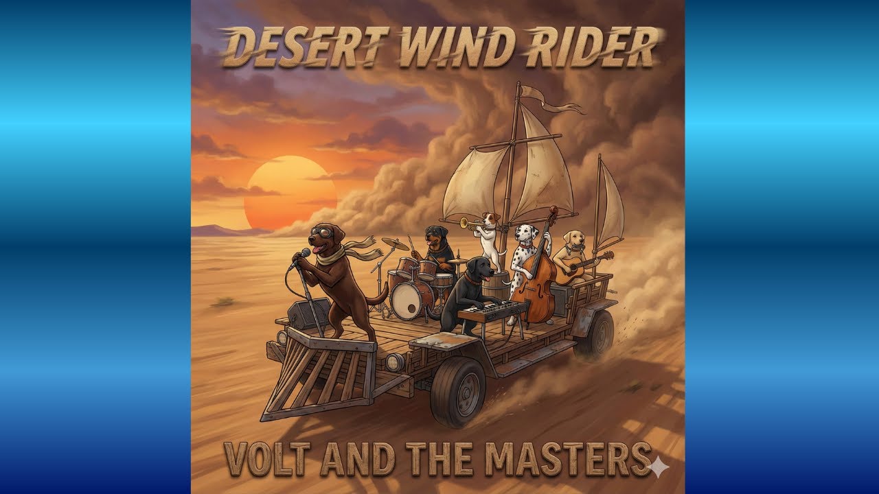 DESERT WIND RIDER | Volt & The Masters - CountryCore 🤠🎙🪕