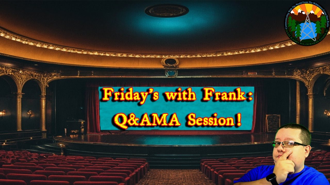 Friday's with Frank: Q&A/AMA - Episode #25 on the 16th of January, 2026!