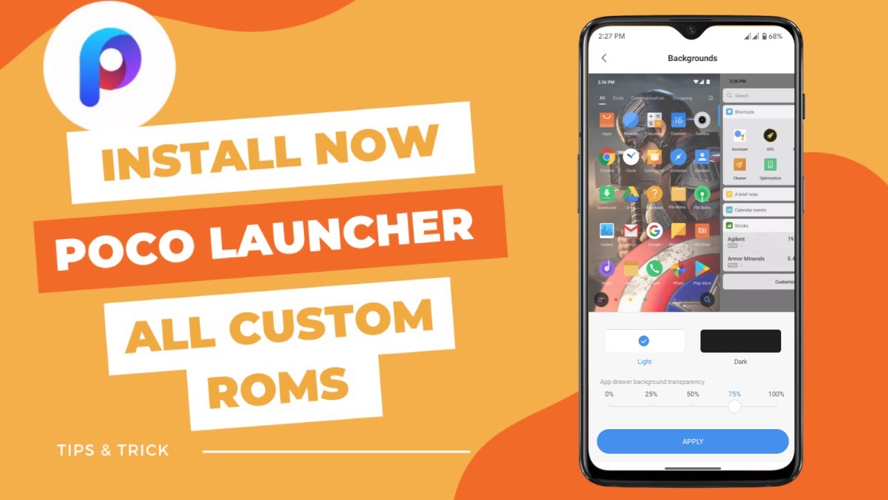 Install Poco Launcher For All Custom Rom|No Root|Android 12,13 Supported|Best Launcher to Try|