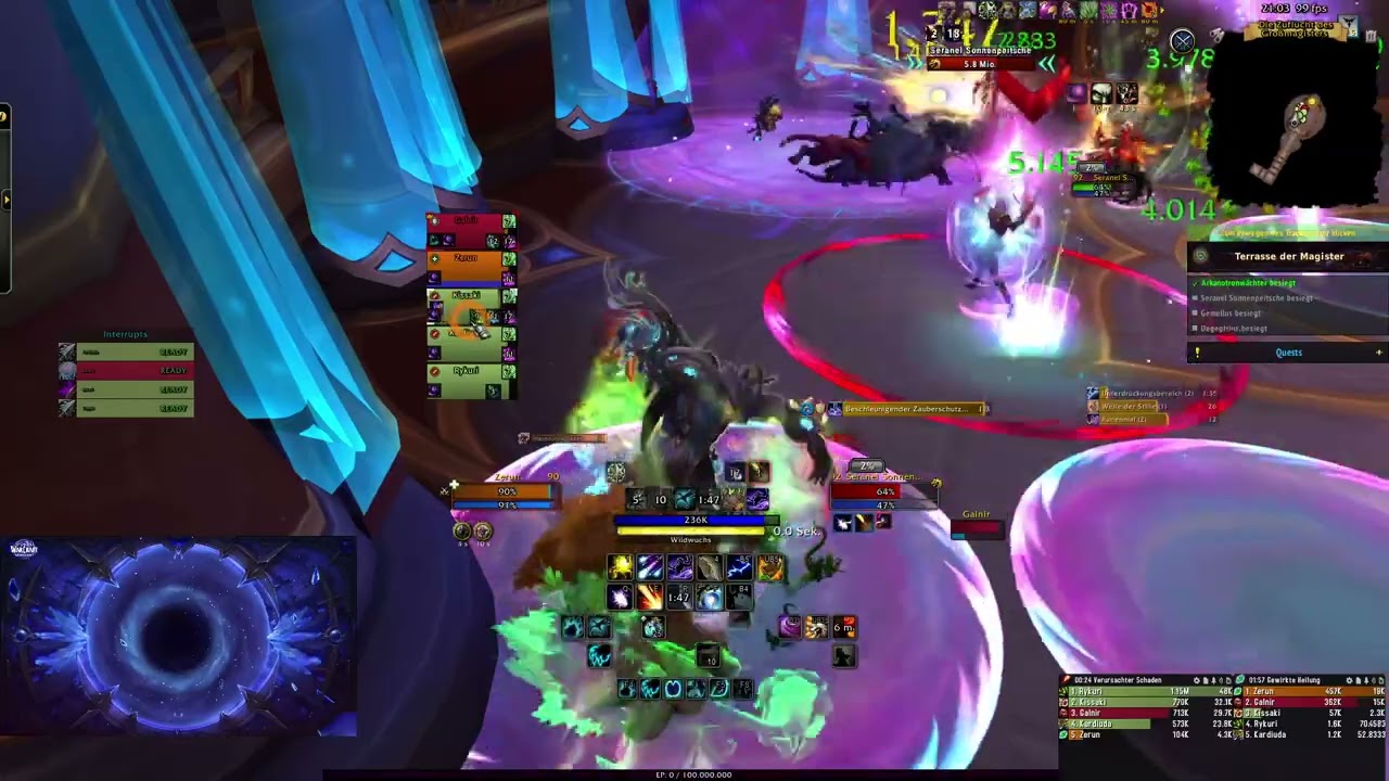 Druiden Heal Terrasse der Magister m0