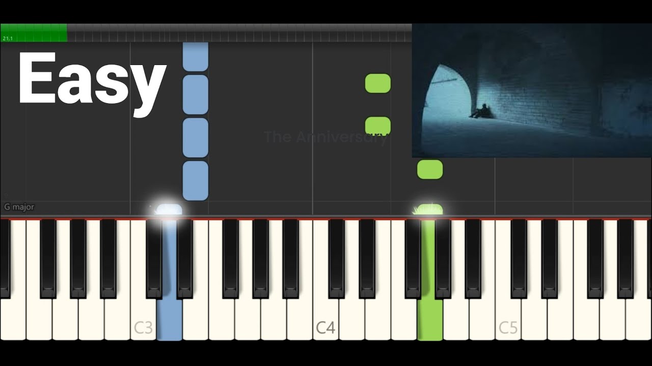 Faded (Alan Walker) - Easy Piano Tutorial