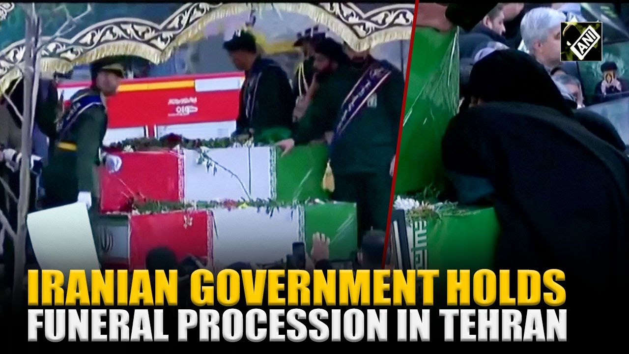 Iran holds funeral procession for over 100 killed amid ongoing nationwide protests