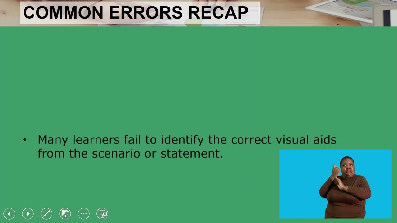 Business Studies Grade 12 Presentation & Data Response Visual Aids   Video 2 Seg 3