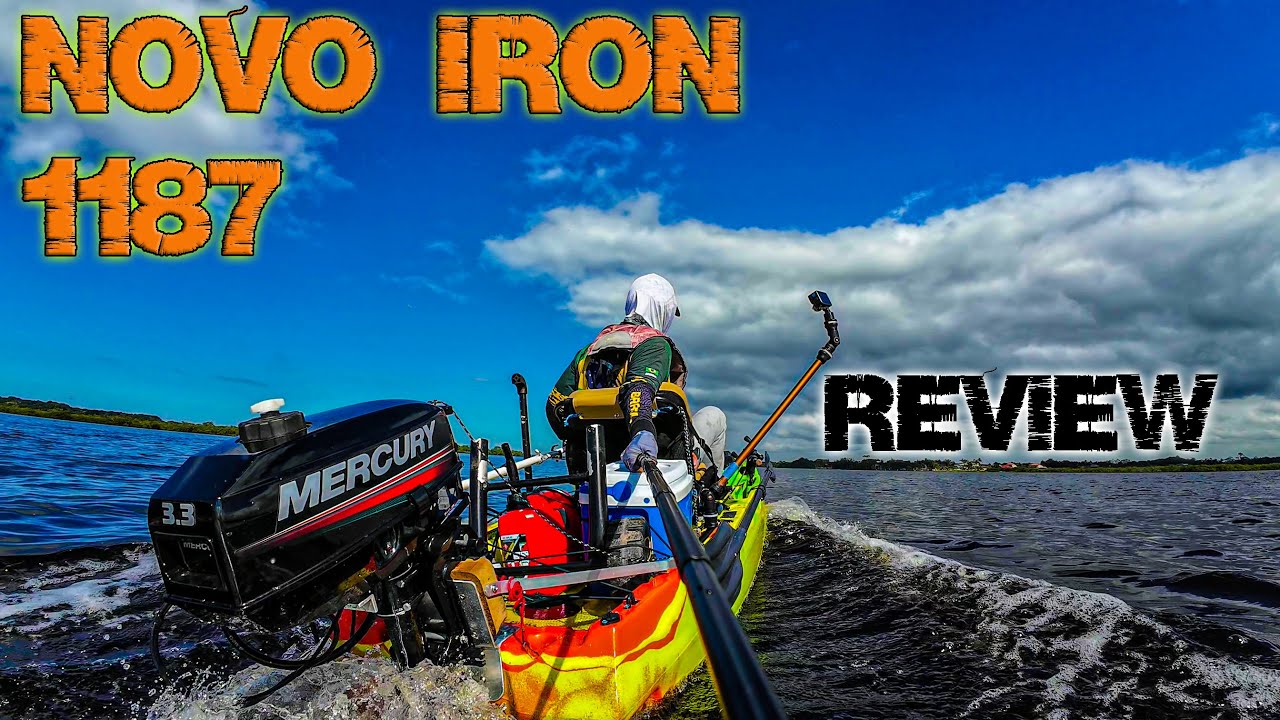 Review Novo Caiaque Iron 1187  Milha Nautica