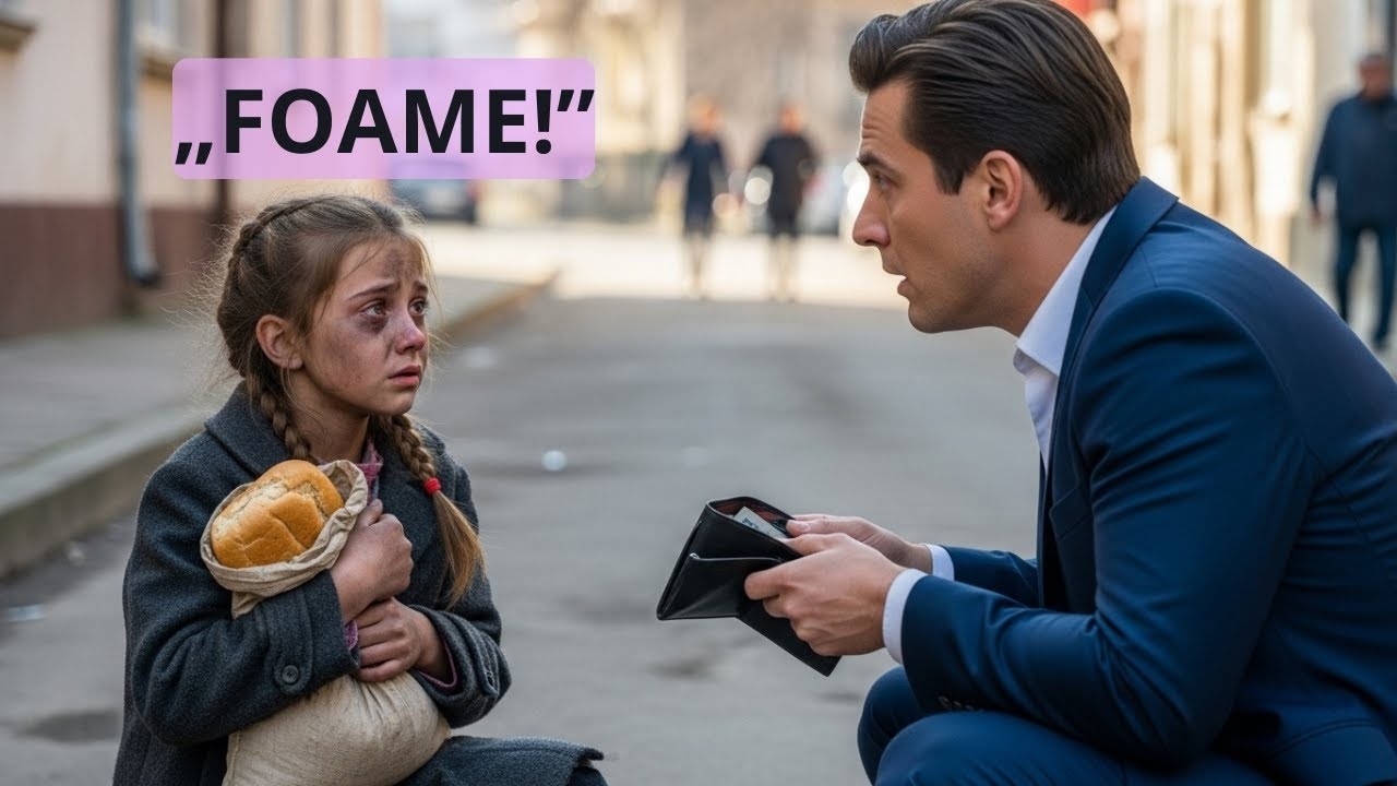 „Eu îl hrănesc cu gura mea!” – iar fetița cerșetoare l a mișcat pe milionarul bolnav