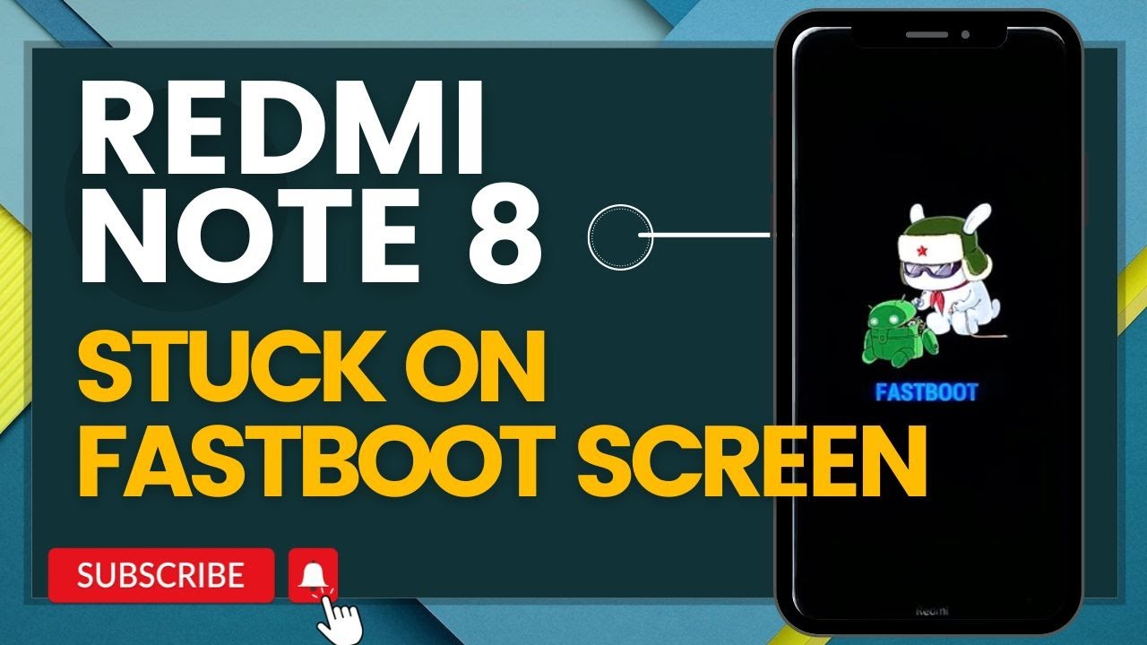 Redmi Note 8 завис на экране Fastboot. Вот решение!
