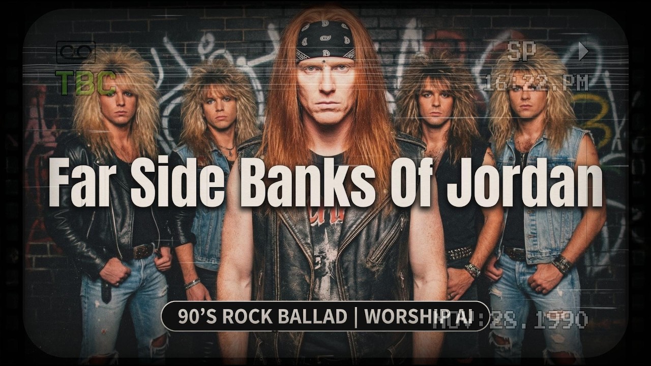 Far Side Banks Of Jordan (Hymn) - 90’s Rock Ballad | Worship AI