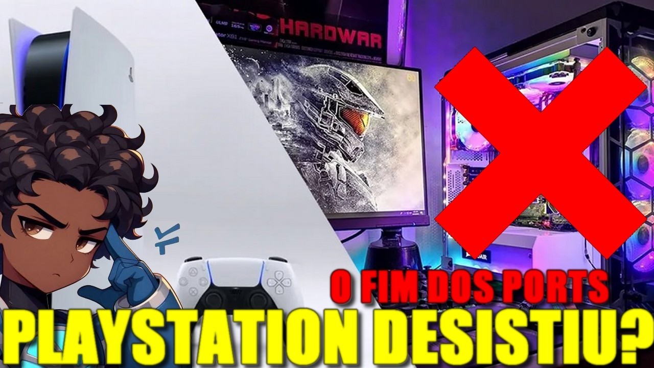 PLAYSTATION VAI DEIXAR DE LANÇAR SEUS JOGOS NO PC?