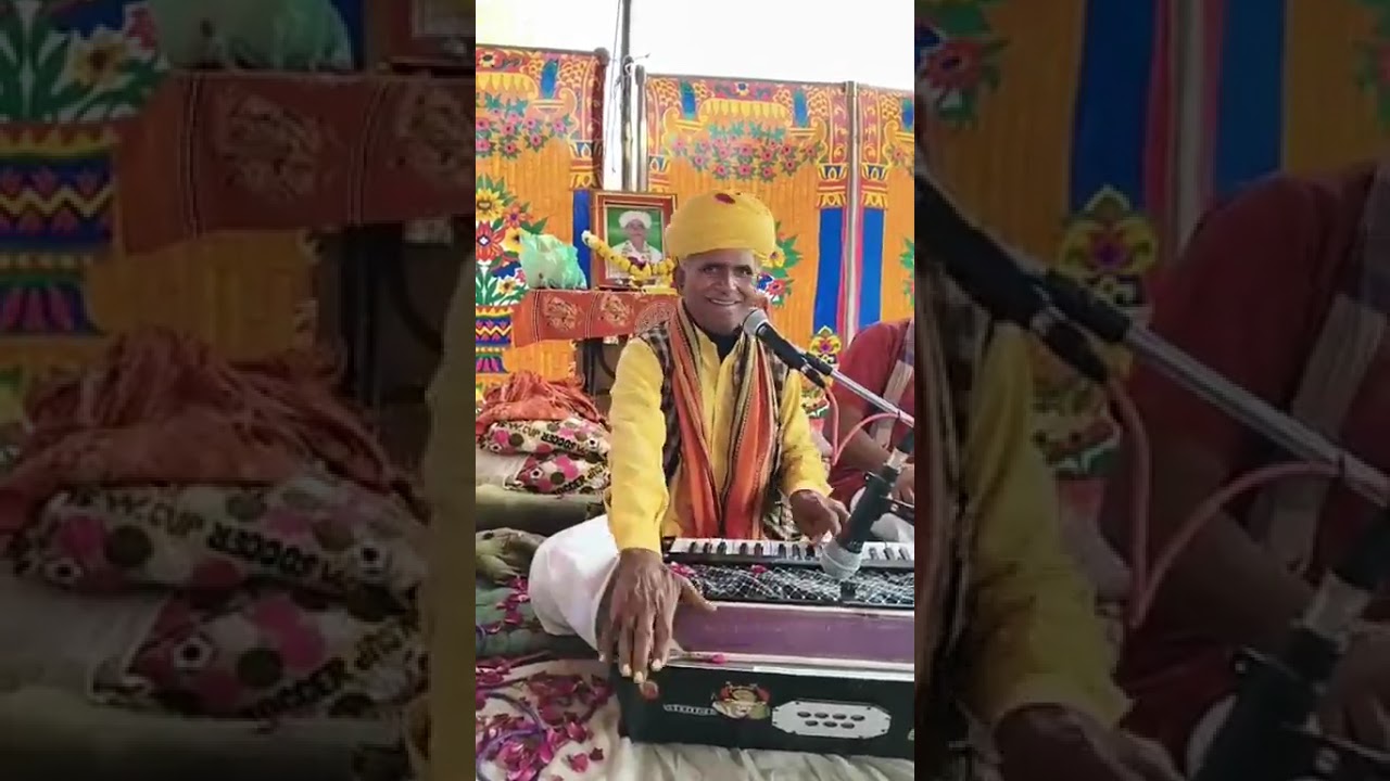 संत श्री मोडाराम जी घाट नोखड़ा चतुर्थ बरसी पर सत्संग करते हुए ओम प्रकाश आर्य 