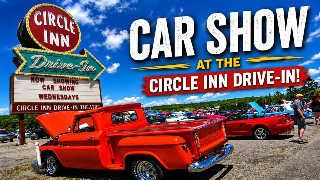 LIVE 🔴 Circle Drive-In Car Show Cruise Night | Dixon City, PA Classic Cars & Walkaround