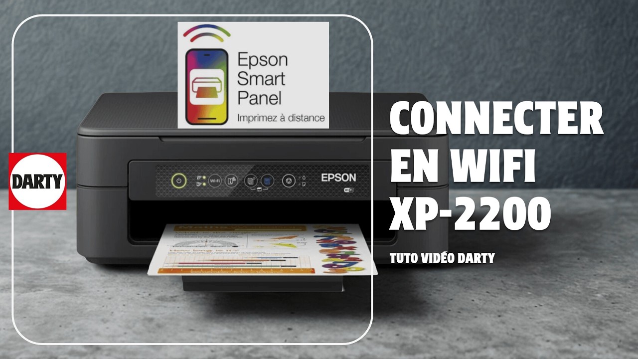 Utiliser son smartphone pour connecter en wifi Epson XP-2200